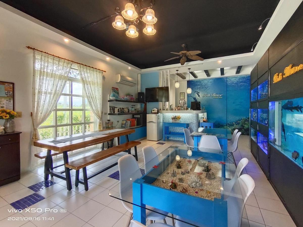 Apartamento Fish House 宜蘭獨棟別墅 戲水池 生態diy 安農溪自行車 Dongshan  Exterior foto