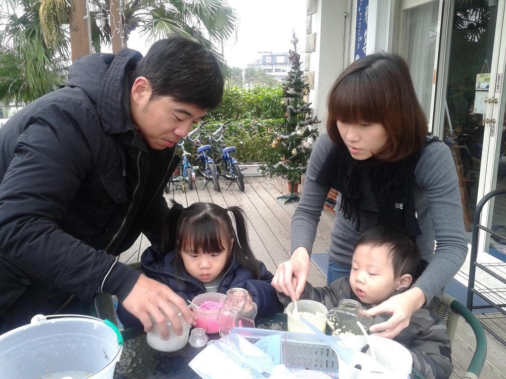 Apartamento Fish House 宜蘭獨棟別墅 戲水池 生態diy 安農溪自行車 Dongshan  Exterior foto