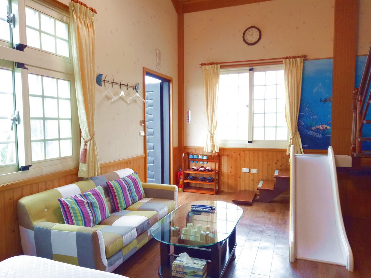 Apartamento Fish House 宜蘭獨棟別墅 戲水池 生態diy 安農溪自行車 Dongshan  Exterior foto